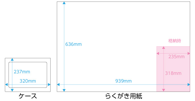 楽Gaki｜こどもの創造力が広がる、大きならくがき用紙セット | メモ工房