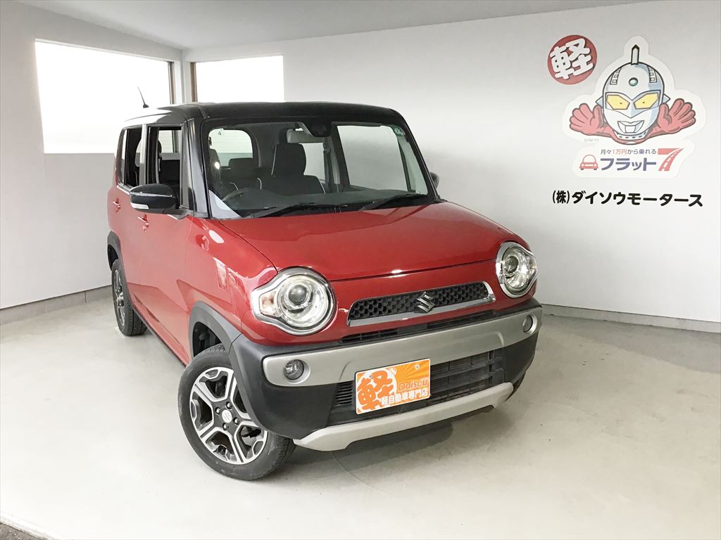 中古車紹介】スズキ ハスラー X MR31S フェニックスレッドパール
