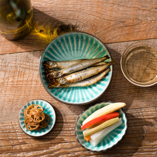 雅峰窯]しのぎ豆皿 | KOBUNSHA SELECT SHOP | [雅峰窯]しのぎ豆皿