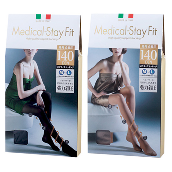 メディカル ステイフィット]段階式着圧パンスト140DEN | KOBUNSHA