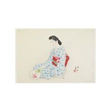 伊東深水による浮世絵「Yamato Nadeshiko」