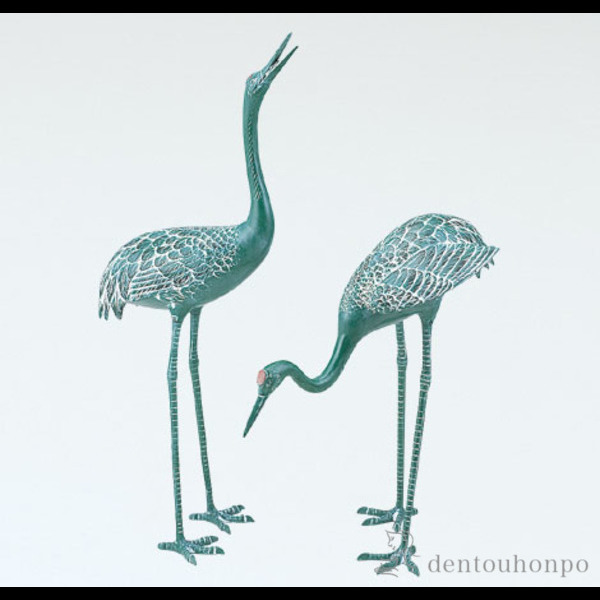 陶器 動物 サギ 置物 イタリア製 AHURA 白鳥 陶器 動物 サギ 置物