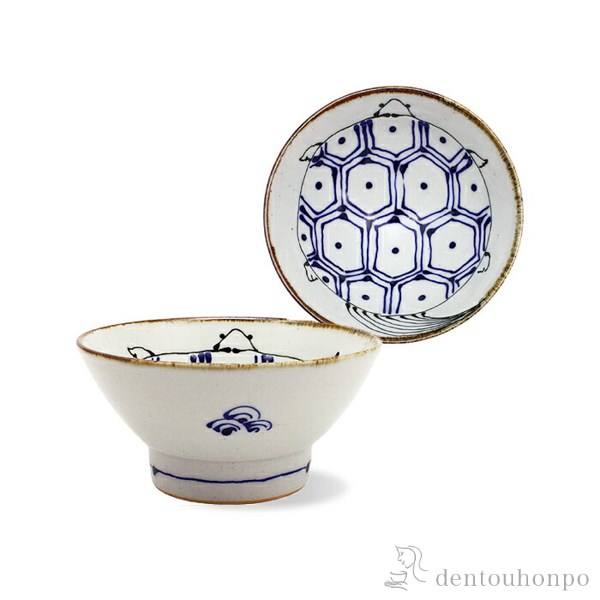 くらわんか碗 kotohogi 亀 / ごはん 白ご飯 お茶碗 飯碗 おすすめ