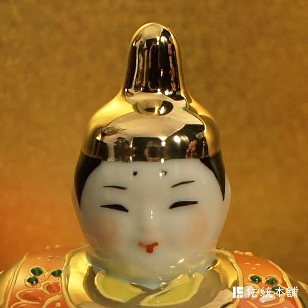 名入れ木札無料】 【送料無料】 玉雛人形 桜盛 3号 台・敷物・立札