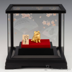 送料無料】 純金 竹に虎 1000g / 光則（金工芸） 高級 コレクション