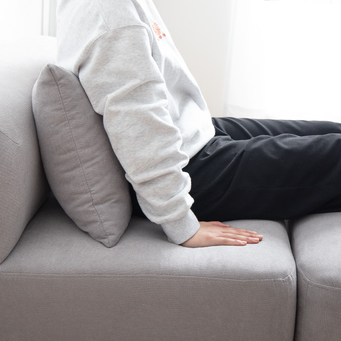 g118070]【幅97cm】Wannaes コーナーソファ ローソファー・フロア