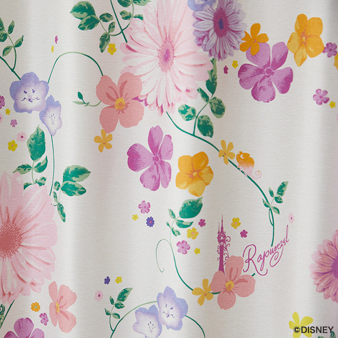 g9845]【100cm×178cm】Princess tanglet 遮光カーテン 1枚入り