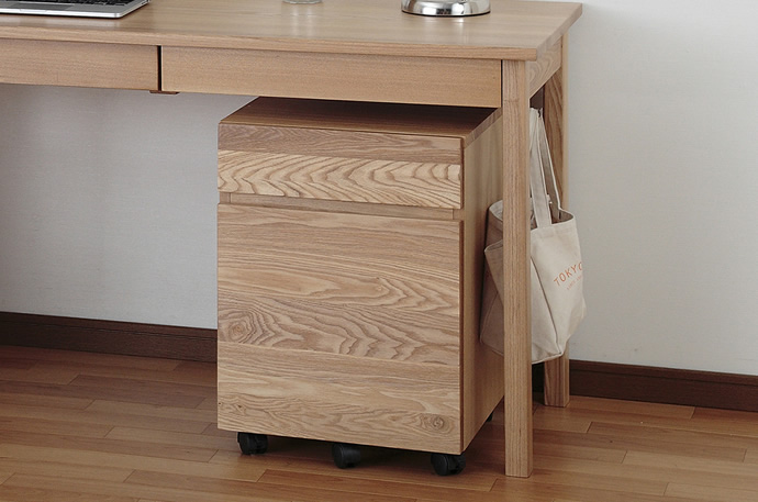 g106094]Lebul デスクワゴン サイドチェスト | 家具・インテリア通販は