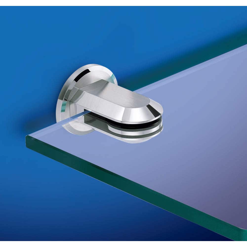 ステンレス ガラスクランプ ZL-2203 【スガツネ工業】