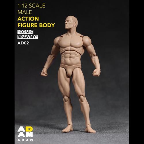 AD-02A】1/12 コミックブラウニー男性素体A/ Pale Skin フィギュア通販