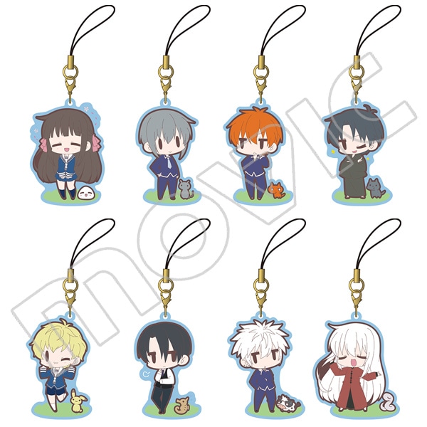 フルーツバスケット ラバーストラップコレクション: キャラグッズ