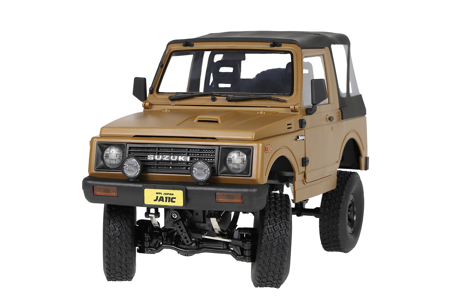 アウトドアで楽しめるラジコンWPLの人気モデル「ジムニー」に幌タイプ