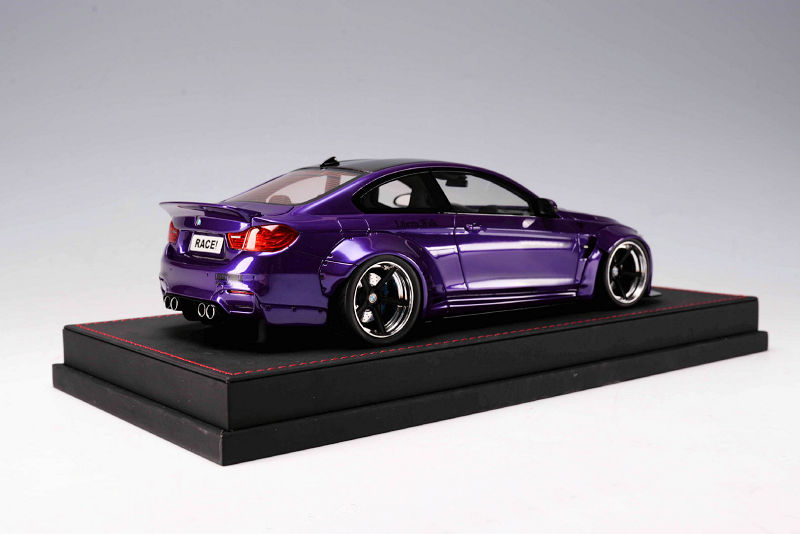 MINI GT LB☆WORKS BMW M4 purple llic Mini GT LB☆WORKS BMW M4