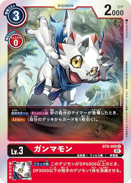 ガンマモンデッキ サンプルレシピとデッキタイプまとめ【CYBER EDEN