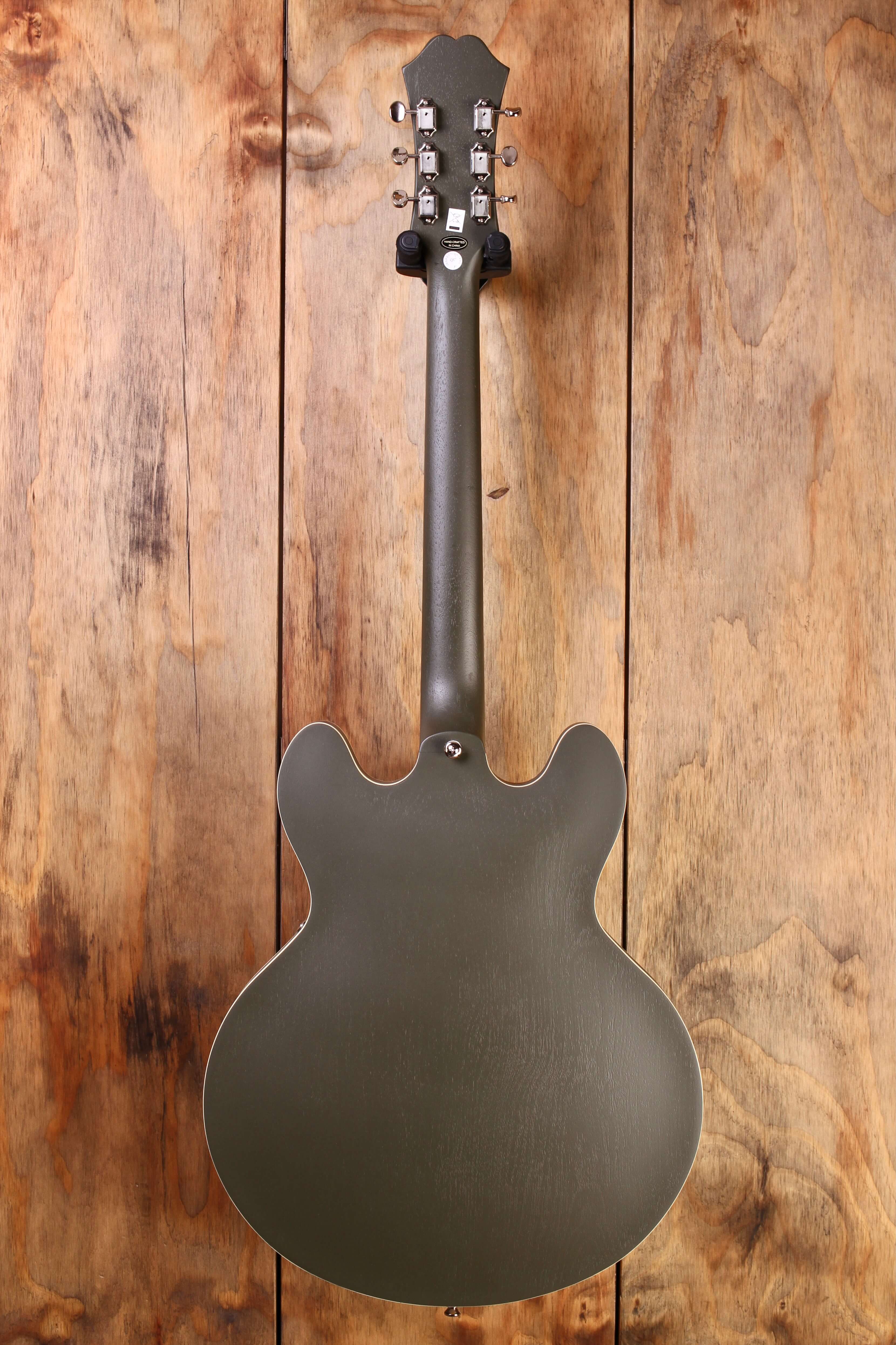 Epiphone Casino Worn Olive Drab – Dijkmans Guitars