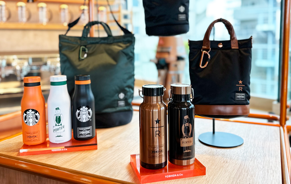 発売前から注目の的！スターバックス×ポーターのコラボバッグ＆ボトル