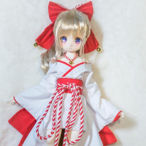 しめ縄巫女服セット【SD13/DD】（DD・SD13 Girl）｜DOLK（ドルク）
