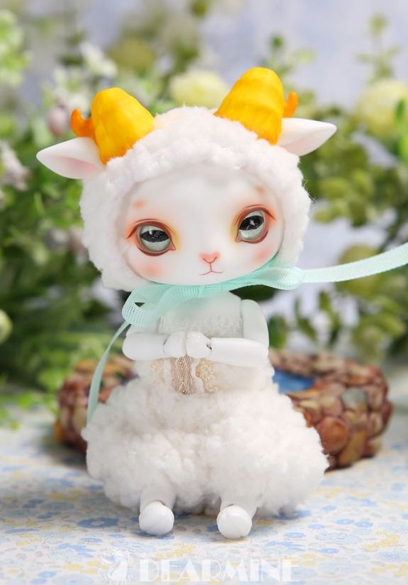 即納】【DOLK×DEARMINE】Fuwafuwa LORENZ bean CE14 Cat green Eye