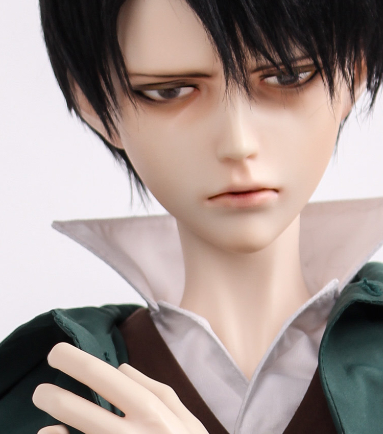 進撃の巨人」リヴァイ兵長キャストドール-地下街時代Ver.-特設サイト