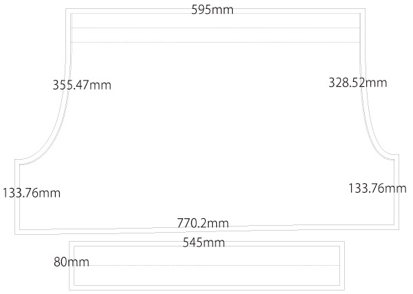 かぼちゃパンツⅡ(簡単ゴム) 女性Mサイズ 型紙 作り方 | コスプレ衣装