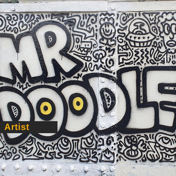 Mr Doodle - Doodles of Joy - Street Art & Graffiti - Dror Hadadi