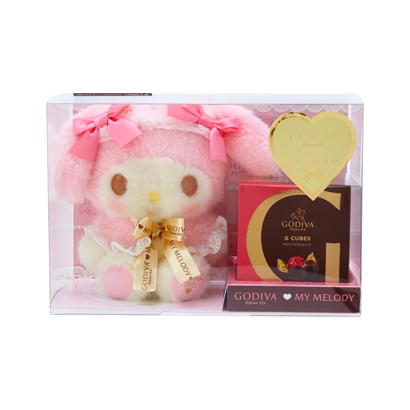 おめかししたハローキティとマイメロディが登場！GODIVA×サンリオ
