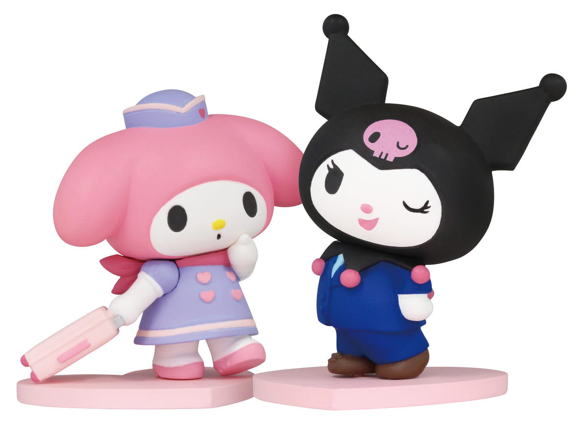 ナースやCA姿のマイメロディ、スーツ姿のクロミも！タカラトミーアーツ