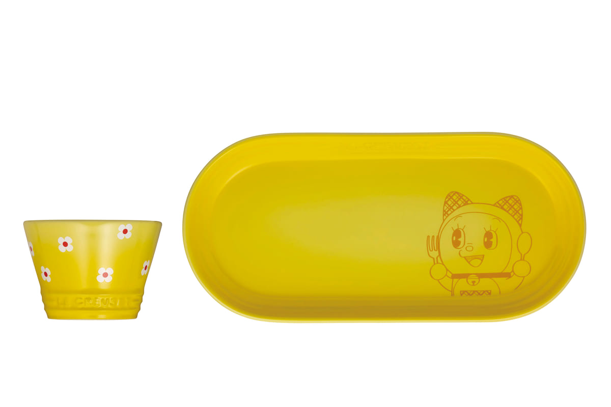 ドラミちゃんモチーフのキッチンウェアも！ル・クルーゼ『ドラえもん