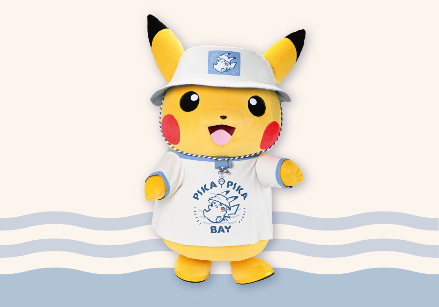ピカチュウ・デンリュウ・マリルのオープン記念グッズも登場