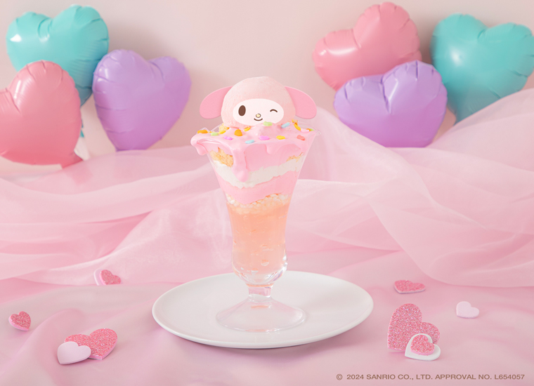 マイメロディの50周年を記念したテーマカフェ！My Melody Cafe