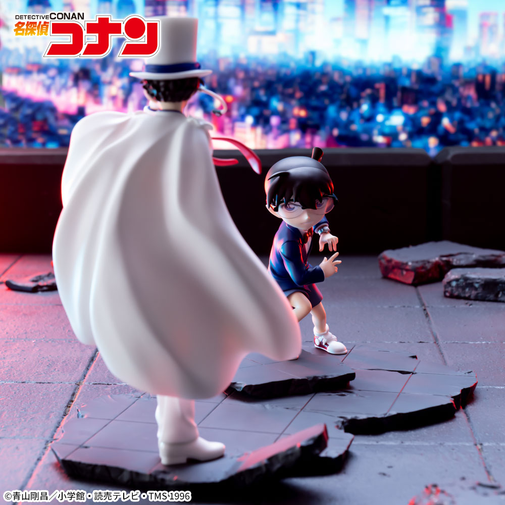 怪盗キッドとの対面シーンをフィギュアで再現！セガプライズ『名探偵