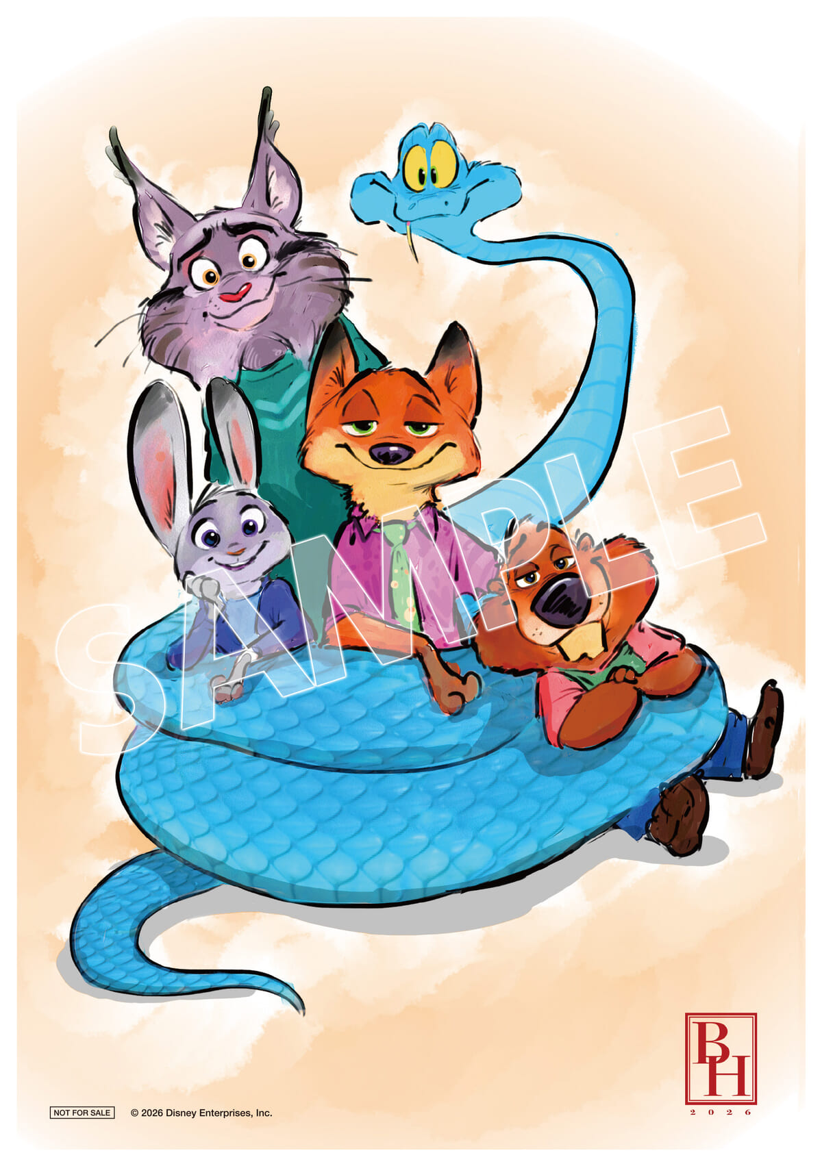 入場者プレゼント第6弾は日本限定で描き下したアートボード