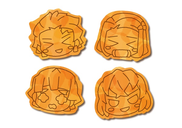 オリジナルコースター付き！セガのたい焼き「鬼滅の刃」コラボ