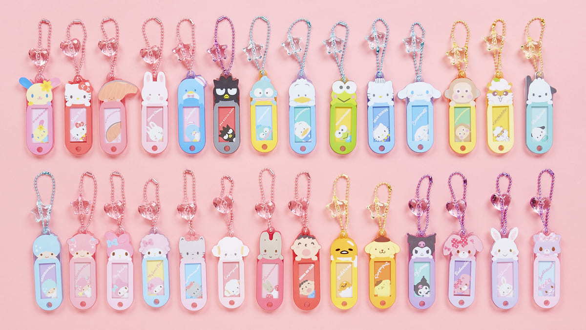 ハローキティたちのネームタグやもっちりマスコットが登場！「サンリオ