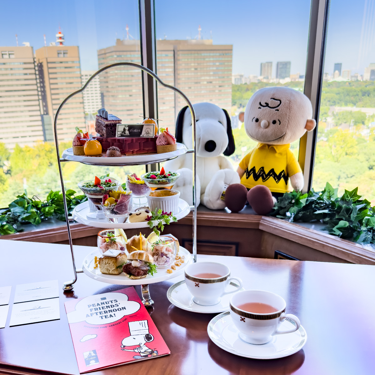 スヌーピーテーマのアフタヌーンティーも！帝国ホテル『PEANUTS』作者