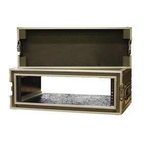 Duplex 1Uラックケース 放熱パンチングメタル使用 DUPLEX