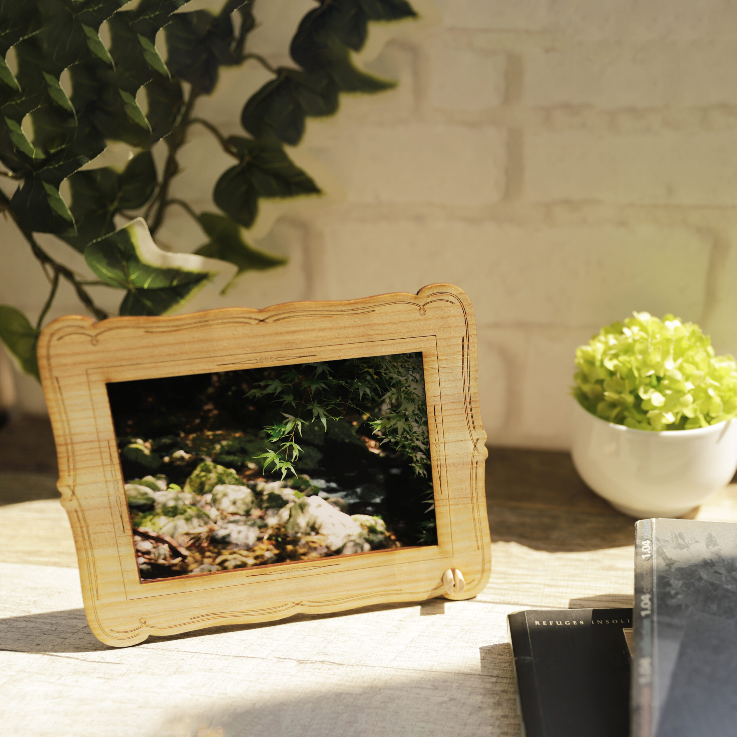 オリジナルフォトフレーム | ノベルティや記念品でSDGsに間伐材、木製