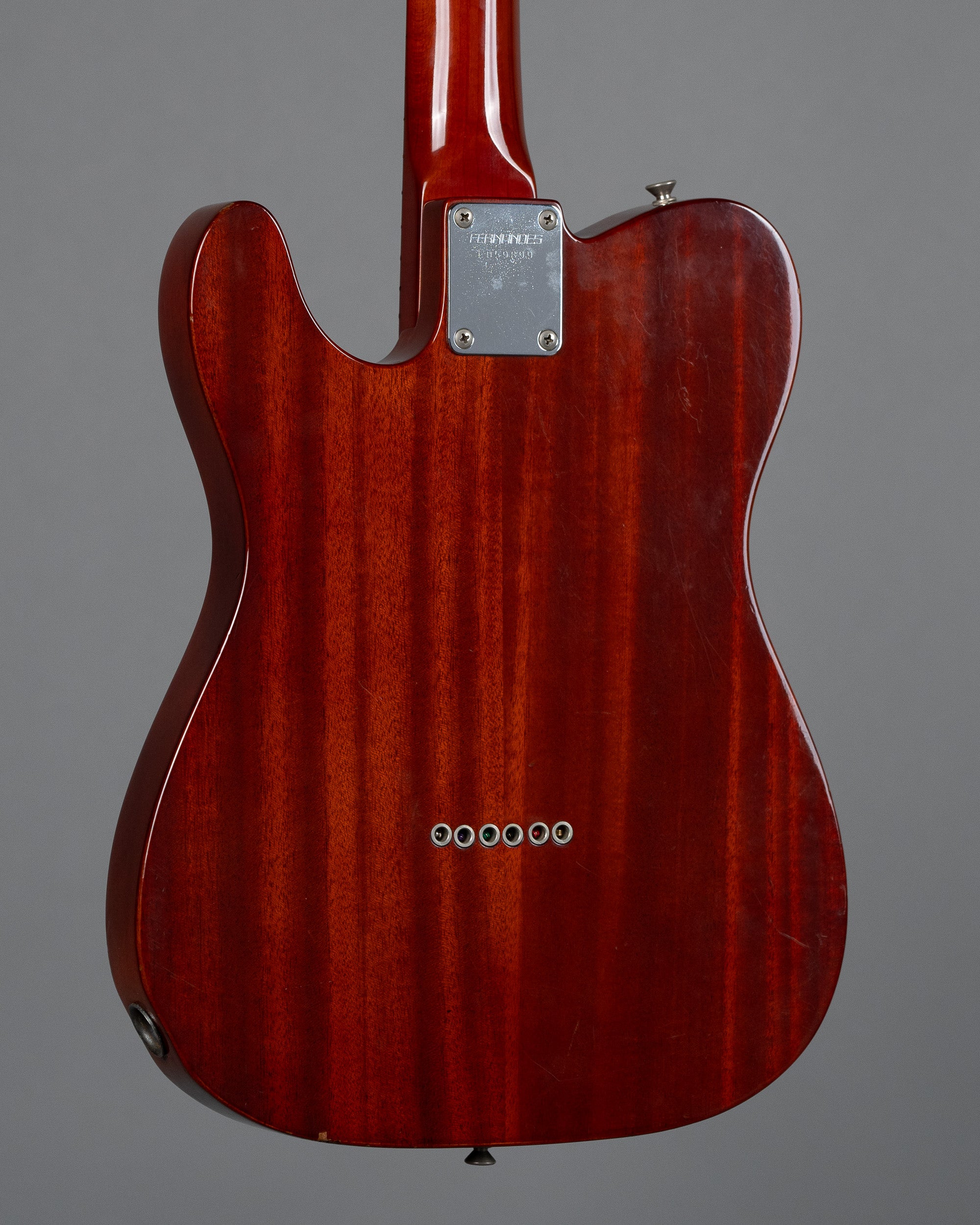 c1989 Fernandes TS-55 'The Revival' Thinline Telecaster (Japan, Walnut