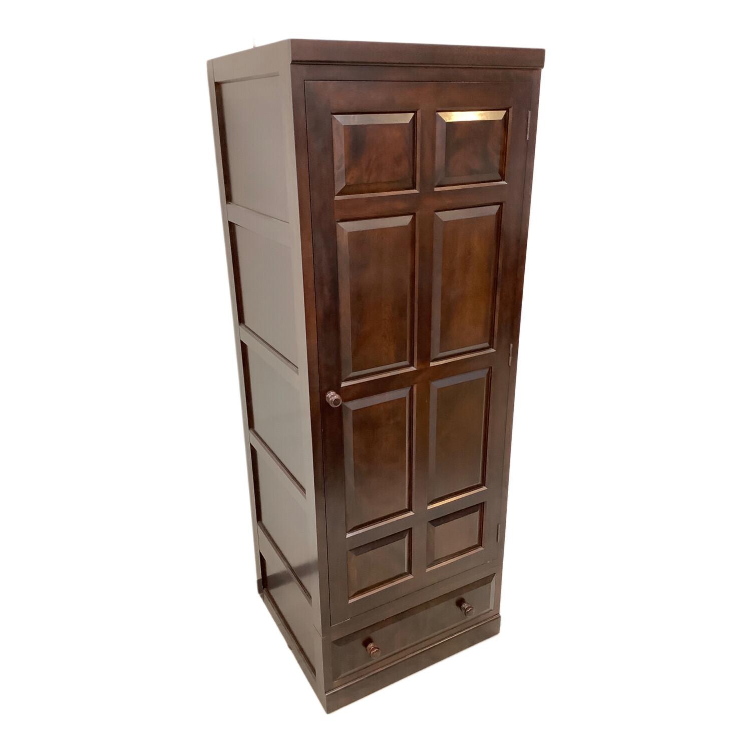 松本民芸家具 (マツモトミンゲイカグ) 洋タンス ブラウン 1枚扉・引出1