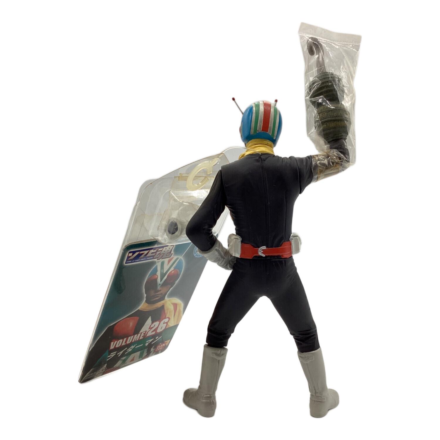 仮面ライダーシリーズ (-) ソフビフィギュア ソフビ魂 ライダーマン