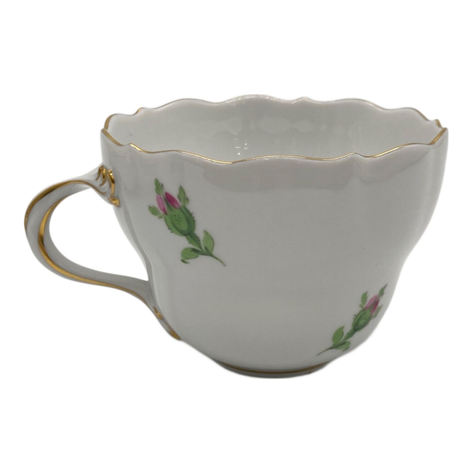 MEISSEN(マイセン) ピンクローズ カップ&ソーサー｜トレファクONLINE