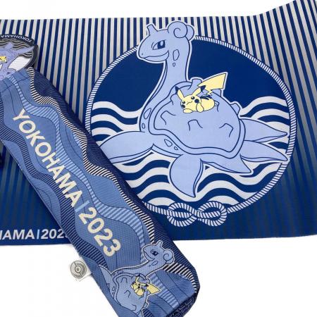 ポケモン ラバープレイマット＆バッグ ラプラス ポケモンワールド