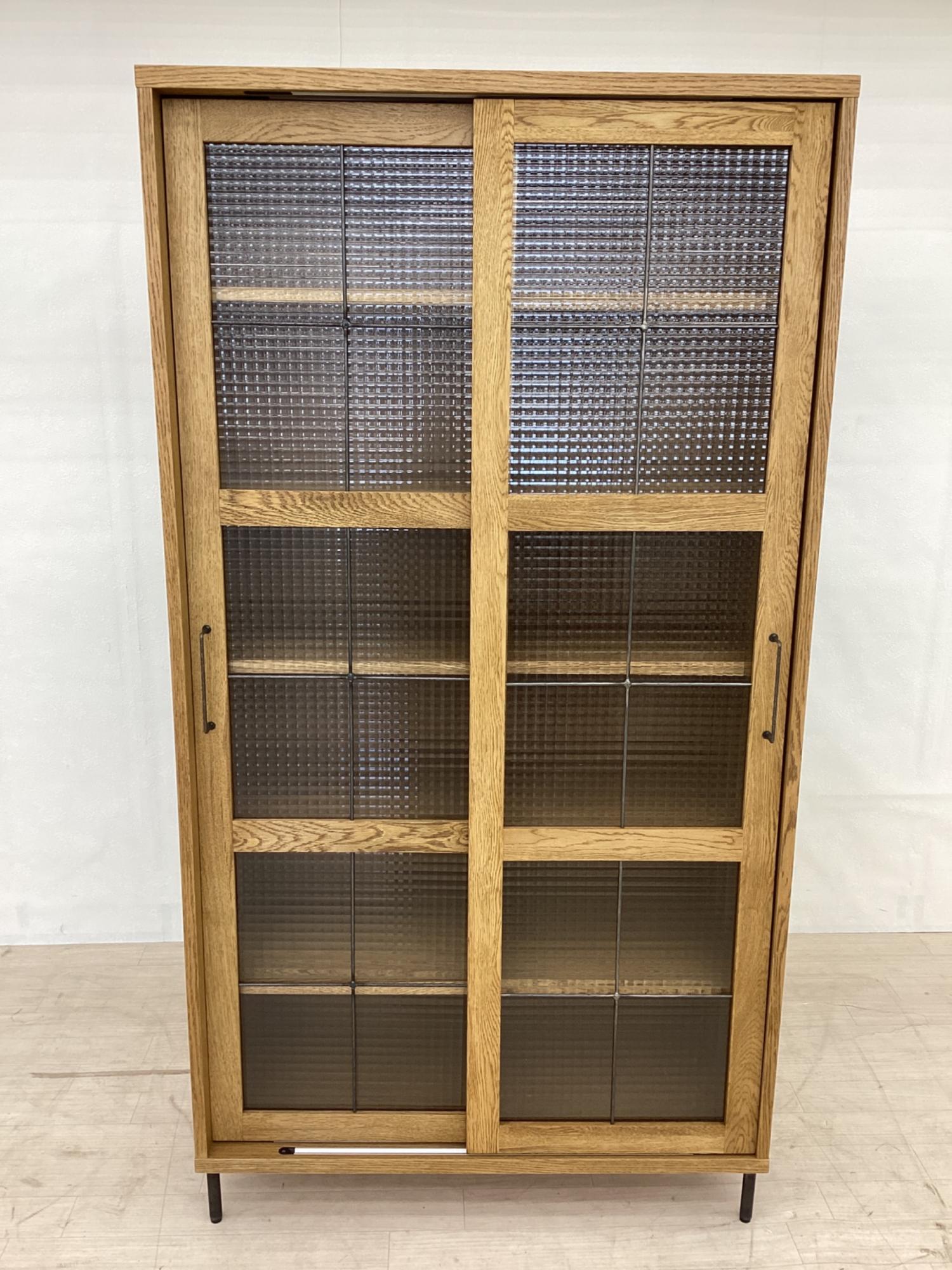 a.depeche (アデペシュ) カデル スライドガラスキャビネット ハイ ZA