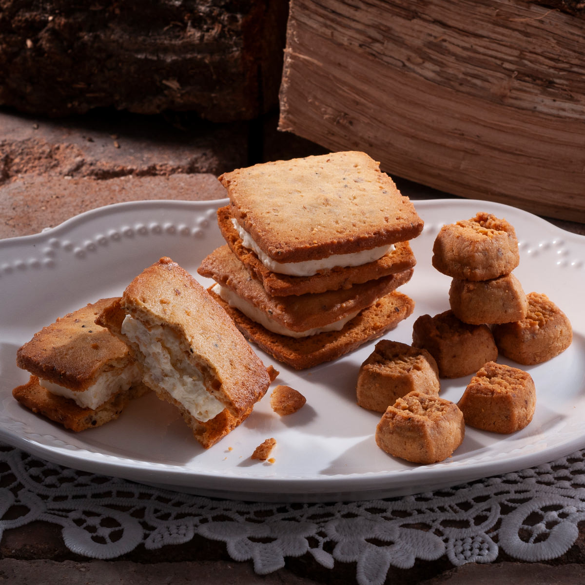 CHEESE CAVERY 2種 ギフトセット S 〔チーズポルボローネ25g×2、チーズ