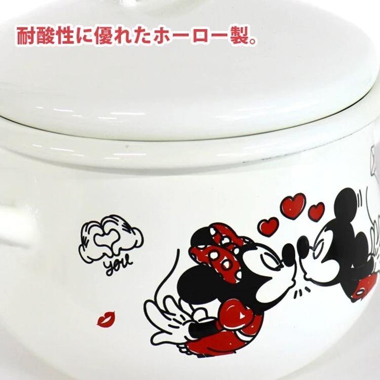 マイヤー ミッキーマウス アイロン キャセロール ほうろう 24cm 楽天