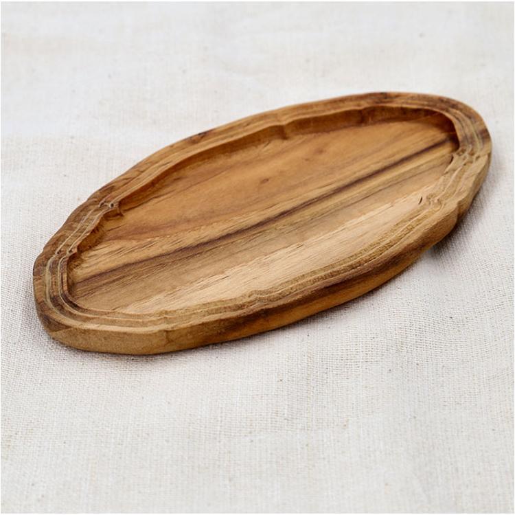 木製 プレート オーバル 通販 オーバルプレート 18cm 楕円皿 リム