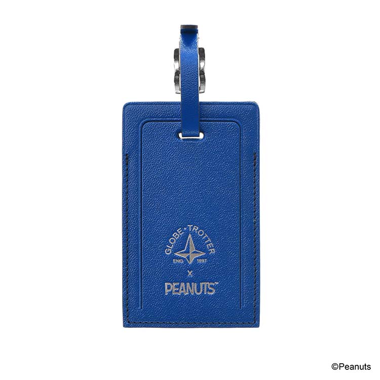 ピーナッツ ラゲッジタグ コバルトブルー(コバルトブルー): グローブ