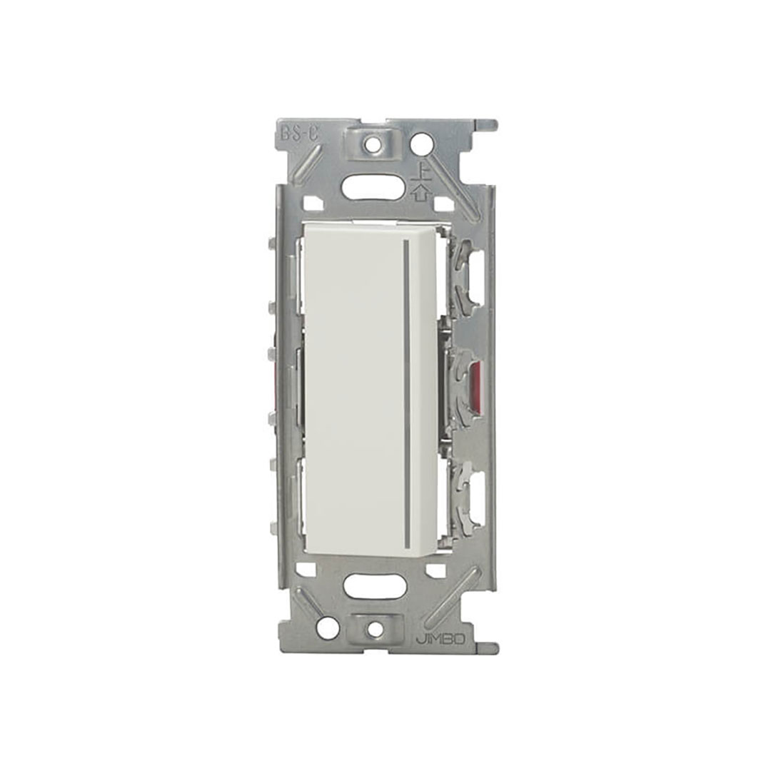 3路ガイドランプ付 スイッチセット シングル NKW01009 ピュアホワイト