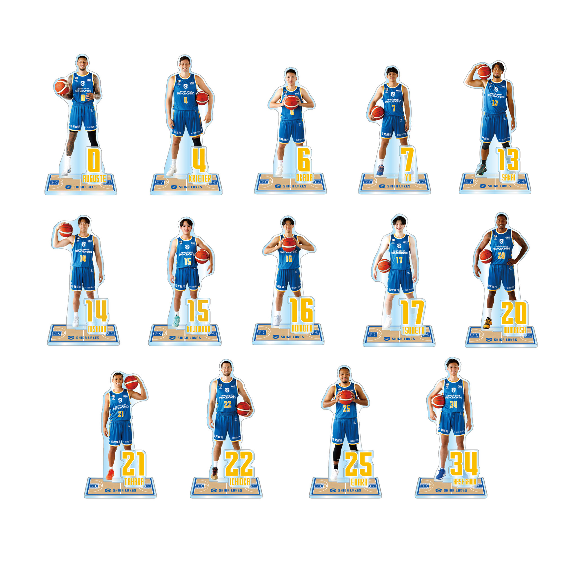 2025-26 選手アクリルスタンド – 滋賀レイクス公式ストア