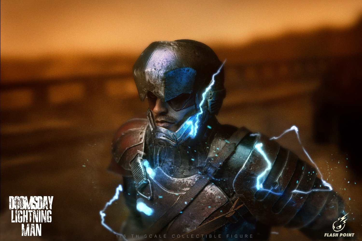 Knightmare Flash (Doomsday Lightning Man) 1/6 Scale Action Figure